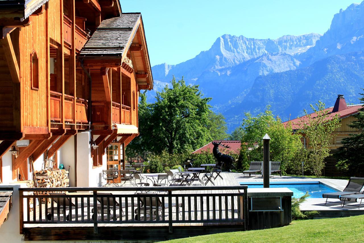 Le Cerf Amoureux Chalet Privé&Spa Sallanches Extérieur photo